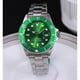 thumbnail image 3 of Reloj De Cuarzo Con Esfera Grande Simple Rolex De Acero Inoxidable Casual Para Hombre, 3 of 4