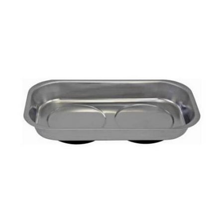 

5.5 x 9.5 in. Master Mechanic Stainless Steel Magnetic Parts Tray