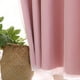 thumbnail image 4 of Cortina, Cortina De Ventana Azul Cielo De Decoración, Cortinas De Ventana, Gasa Hueca, Oficina De Dormitorio Para Restaurante De Sala De Estar ANGGREK Rosa, 4 of 8