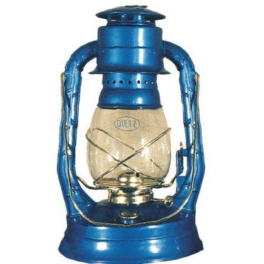 Dietz #08 Air Pilot Oil Lantern Replacement Kit - Includes Glass Globe, Burner, And 100% Cotton Wick Strips