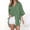 Green, variant on Ladies Shirts Summer Top for Women Shirts Round up Casual Loose Blouse for Everyday Wear Long Sleeve Button Front Top Comfortable Women’s Shirt Style Green XXL