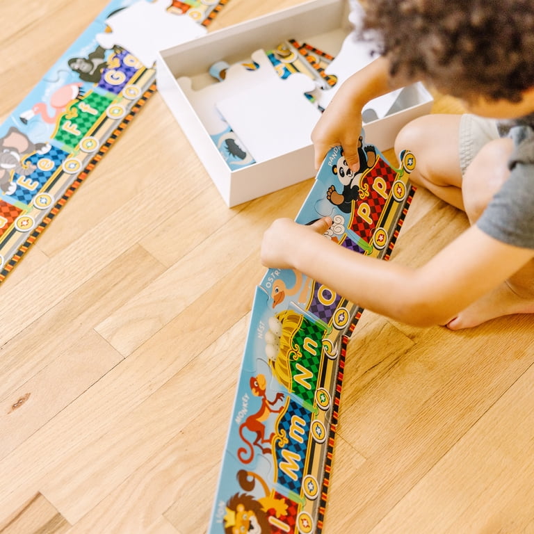 Melissa & Doug Alphabet Express Jumbo Floor Puzzle, 27 Pieces photo 5