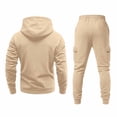thumbnail image 4 of SUYIDA Men's Winter Tracksuit Set, Athletic Sweatshirt and Jogger Pants, Cozy Activewear Outfit for Fall Winter Workout, Running and Casual Everyday Wear, 4 of 4