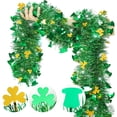thumbnail image 2 of Ohufall St Patricks Day Party Decorations Green Streamers And Ribbons Shamrock Decor Gift Wrapping Supply, 2 of 6