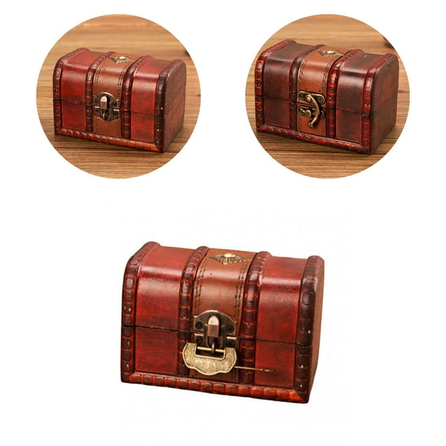 Jewelry Box Convenient Space-saving Wood Wonderful Storage Box for Rings