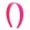Hot Pink, variant on Black 1 inch Plastic Hard Headband with Teeth Head Band Women Girls (Motique Accessories)