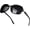 C02 Black, variant on Retro Sunglasses for Womens | Polarized & UV400 Protection | Lightweight Oval Jackie-O Style H8158