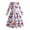 White, variant on KYAIGUO Toddler Kids Dress Long Sleeve Dress Fashion Print Spring Dress for Baby Girls,Holiday Playwear Soft Princess Dress
