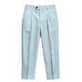 thumbnail image 3 of Stamzod Dress Pants for Men Flat Front Wrinkle Free Work Pants Business Casual Stretch Straight Leg Trousers, 3 of 6