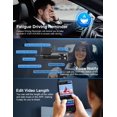 thumbnail image 4 of Sarmert 2.5K Front Dash Cam Built-in WiFi,Dash Camera for Cars with 1.1" LCD Display,Car Camera with Night Vision,Loop Recording,G-Sensor,24 Hours Par, 4 of 9
