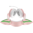 thumbnail image 2 of Auriculares Bluetooth, Auriculares inalámbricos Bluetooth V5.3, Auriculares supraaurales HiFi plegables con carcasa de oreja de zorro y LED, 2 of 4
