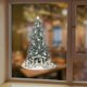 thumbnail image 2 of Pegatina de pared con árboles de Navidad, pegatina para ventana, adornos de cristal de PVC, 2 of 5