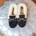 thumbnail image 5 of Minnetonka Women's Chrissy Bootie Slipper, Black, 5 M US, 5 of 6