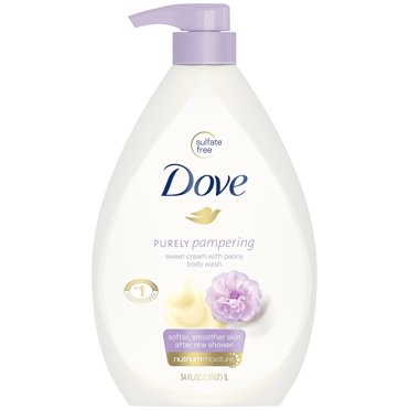 Dove x Crumbl Strawberry Cookie Body Wash, Scrub, & Deodorant Set