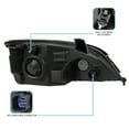 thumbnail image 4 of Spec-D Tuning Black Headlights Compatible with 2005-2007 Ford Focus L+R Pair Head Light Lamp Assembly, 4 of 6