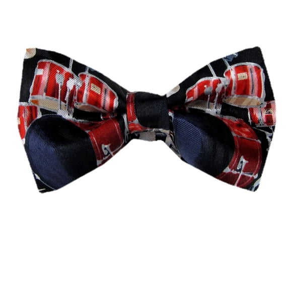 BuyYourTies - PBTN-183 - Drums Pre-Tied Bow Tie
