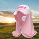 thumbnail image 4 of Mascarilla para el cuello, bufanda de golf, tela de protección UV, cubre máscara, pasamontañas, pañuelo para correr, senderismo, sombrero transpirable Rosado Baoblaze Bufanda para cubrir la cara, 4 of 8