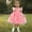 Pink, variant on Fesfesfes Girls' Embroidered Flower Suspender Dress Summer Fashion Mesh Dresses with Flying Sleeves,Boho Sundress,Cute Mid-Thigh Length Party Outfit(Blue,0-1 Years)