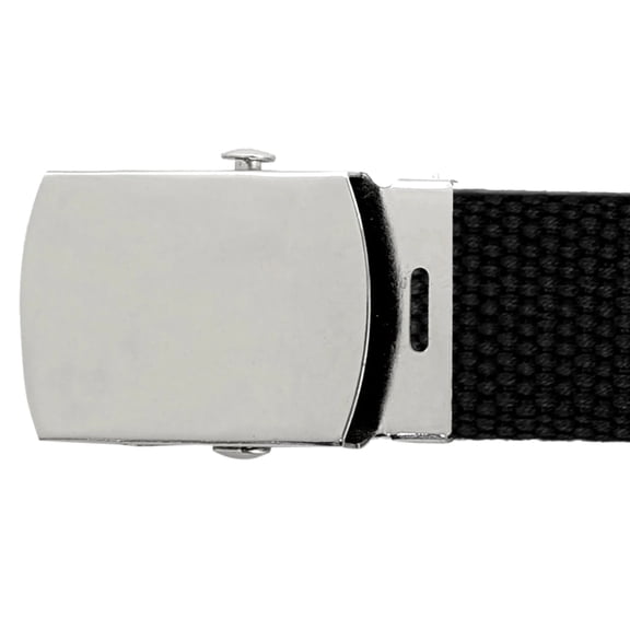 Silver Chrome Silver Metal Buckle for Military Web Belt