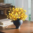 thumbnail image 4 of Ramo De Eucalipto, Flores Artificiales, Margaritas, Hojas De Eucalipto Mango Resistente, Decoraci N R Stica Para El Hogar, Para Sala De Estar, Elemento Decorativo Clave, Flores De Seda, 4 of 6