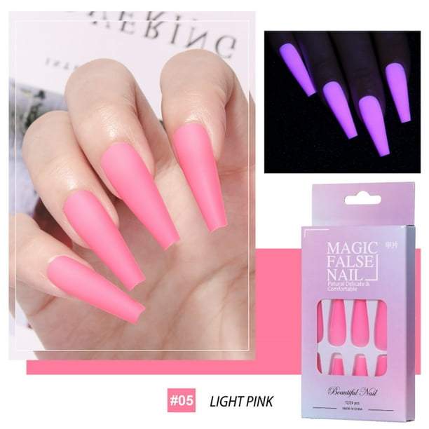onlyliua Ofertas Flash Pegatinas Luminosas para Uñas Pegatinas para Uñas Postizas Pegatinas de Gelatina Pegatinas para Uñas