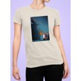 thumbnail image 2 of Fish Hoarder T-Shirt Women -Muzaffar Yulchiboev Designs, Female Small, 2 of 4