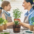 thumbnail image 3 of HEALEEP Bucket Shape Planters Outdoor Wood Barrel Planter Coffee 1Set, 3 of 8