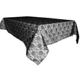 thumbnail image 2 of Sheer Lace Tablecloth Overlay Wedding and Party Decoration Black, 2 of 3