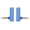 Blue, variant on YAHHU 2PCS 3.5mm Male to Female Audio Adapter Right Angle 90 Degree Stereo Headphone Cable Jack Plug Connector for Mobile Phones Tablets Laptops Gold