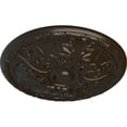 thumbnail image 3 of Ekena Millwork 15 3/4"OD x 5/8"P Granada Ceiling Medallion (Fits Canopies up to 4 1/4"), Hand-Painted Stone Hearth, 3 of 6