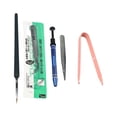 thumbnail image 1 of Maoww 5Pcs Mechanical Keyboard Switch Lube Brushes Tool Kit for Stabilizer pink, 1 of 7