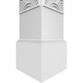 thumbnail image 5 of Ekena Millwork 10"W x 8'H Craftsman Classic Square Non-Tapered Art Deco Fretwork Column w/ Mission Capital & Mission Base, 5 of 8