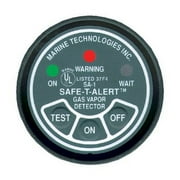 Safe T Alert Gas Fume Vapor Detector - in-Dash - 2" Instrument Case - [SA-1]