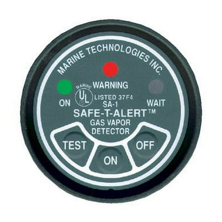 Safe T Alert Gas Fume Vapor Detector - in-Dash - 2" Instrument Case - [SA-1]