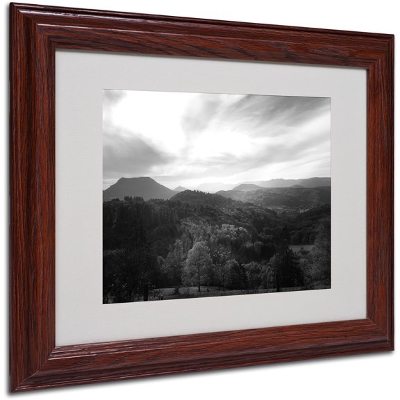 Trademark Fine Art "Over the Lighting" Canvas Art by Philippe Sainte-Laudy, Wood Frame