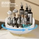 thumbnail image 4 of Organizador De Maquillaje Giratorio De 360 ​​​​grados, Estante Redondo Antideslizante Para Especias Cosméticas, Plato Giratorio Multiusos Para Mostrador De Baño O Tocador, 4 of 7