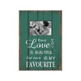 thumbnail image 1 of Green Love Beautiful Wood Photo Frame, 1 of 1