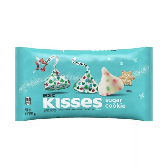 Hershey's Kisses Christmas Sugar Cookie Flavored White Crème Cand