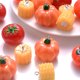 thumbnail image 4 of iYOE 5pcs Mix Vegetable Charms Pumpkin Persimmon Corn Tomatoes Resin Charms For Jewelry Making Bracelet Necklace Earring, 4 of 5