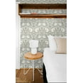 thumbnail image 5 of NextWall Alloy Grey & Alabaster Pimpernel Floral Peel and Stick Wallpaper, 5 of 6