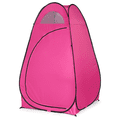 thumbnail image 4 of Tcbosik Pop Up Privacy Shelter Tent, Portable Toilet Dressing Fitting Room Tent with Carrying Bag for Camping, Traveling, Hiking, Pink, 4 of 9