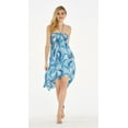 thumbnail image 5 of Robe Hawaïenne Luau à Imprimé Floral pour Femmes m SImply Blue Palms, 5 of 5