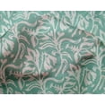 thumbnail image 5 of oneOone Silk Tabby Light Mint Green Fabric Block Craft Projects Decor Fabric Printed By The Yard 42 Inch Wide-6A, 5 of 5