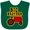 Green, variant on Inktastic Red Tractor Big Brother Boys Baby Bib