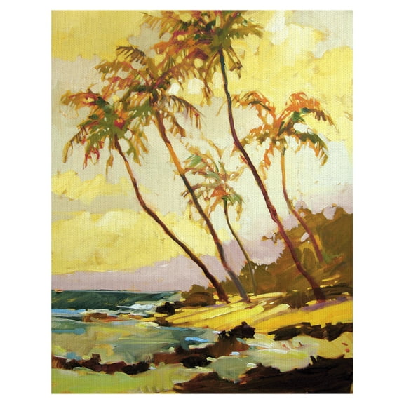 Masterpiece Art Gallery Island Dream No Complaints By Kathleen Denis Canvas Art Print 22" x 28"