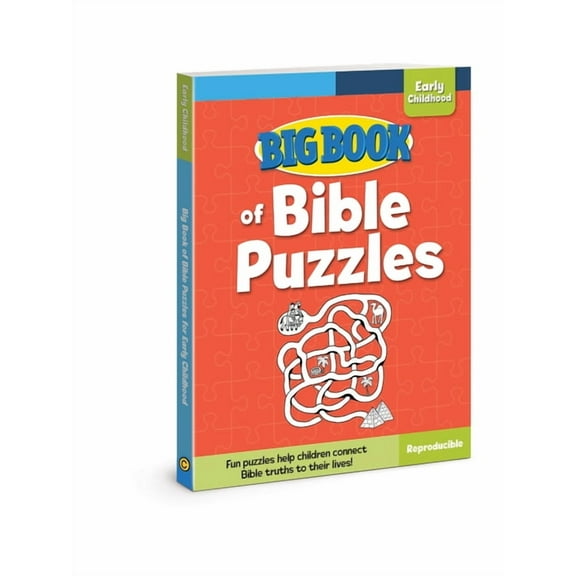 Big Books Big Book of Bible Puzzles for Early Childhood, (Paperback)