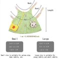 thumbnail image 4 of Bonito chaleco para mascota de conejo, accesorios para exteriores, correa para ropa de conejo, arnés, correa para vestido de conejo, arnés de ropa para conejo JAMW Sencillez, 4 of 5