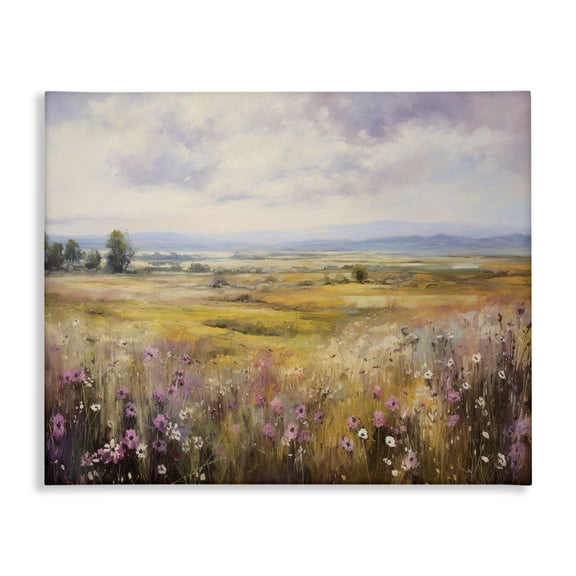 Stupell Industries Traditional Vast Meadow with Subtle Flowers Canvas Art, 20 x 16, by Franklyn Gregory