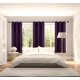 thumbnail image 1 of Juego de 2 paneles Adam Purple, 100 % opacos, oscurecimiento total, privacidad y cortinas grandes con ojales, 241 cm de largo, para dormitorio, decoración del hogar., 1 of 3