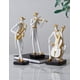 thumbnail image 2 of Arte Músico Estatuilla Escultura Estatua Musical Decoración Resina Piano Regalo 22cm, violonchelo, 2 of 5